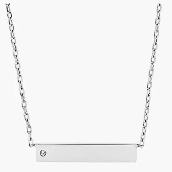 Banana Republic Horizontal Bar Necklace NEW - Picture 3 of 11